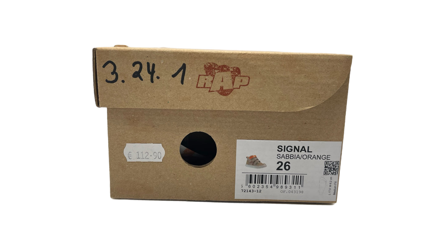 RAP Sneaker SIGNAL sabbia orange