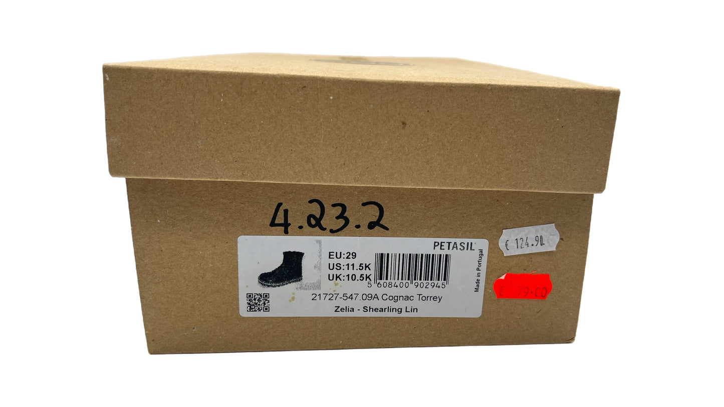 Petasil Lammfellstiefel ZELIA cognac torrey