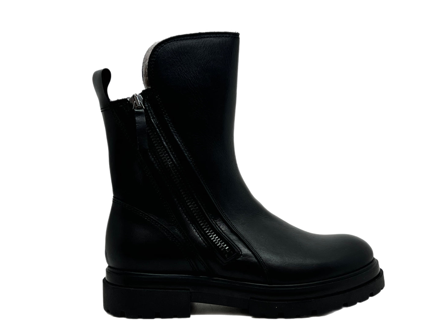 Winterstiefel Lammfell COLUMBIA black