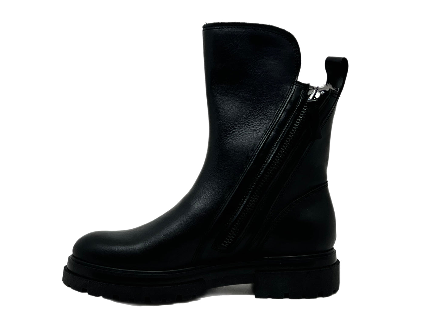 Winterstiefel Lammfell COLUMBIA black