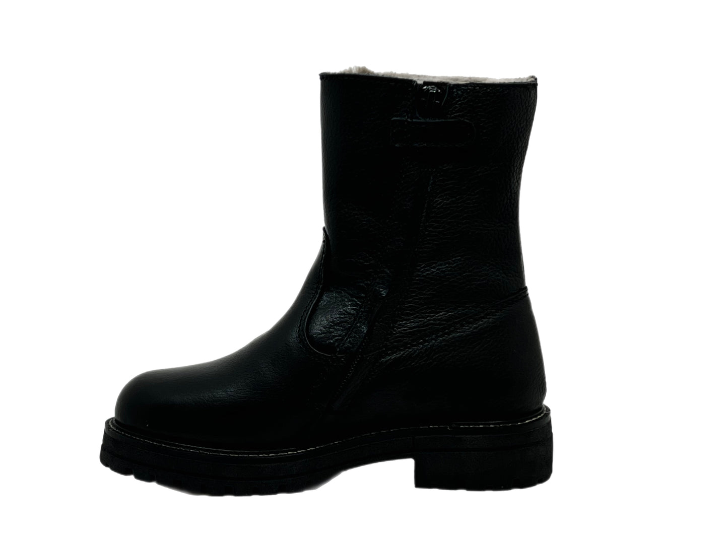 Lammfell Winterstiefel PIAMONTE schwarz