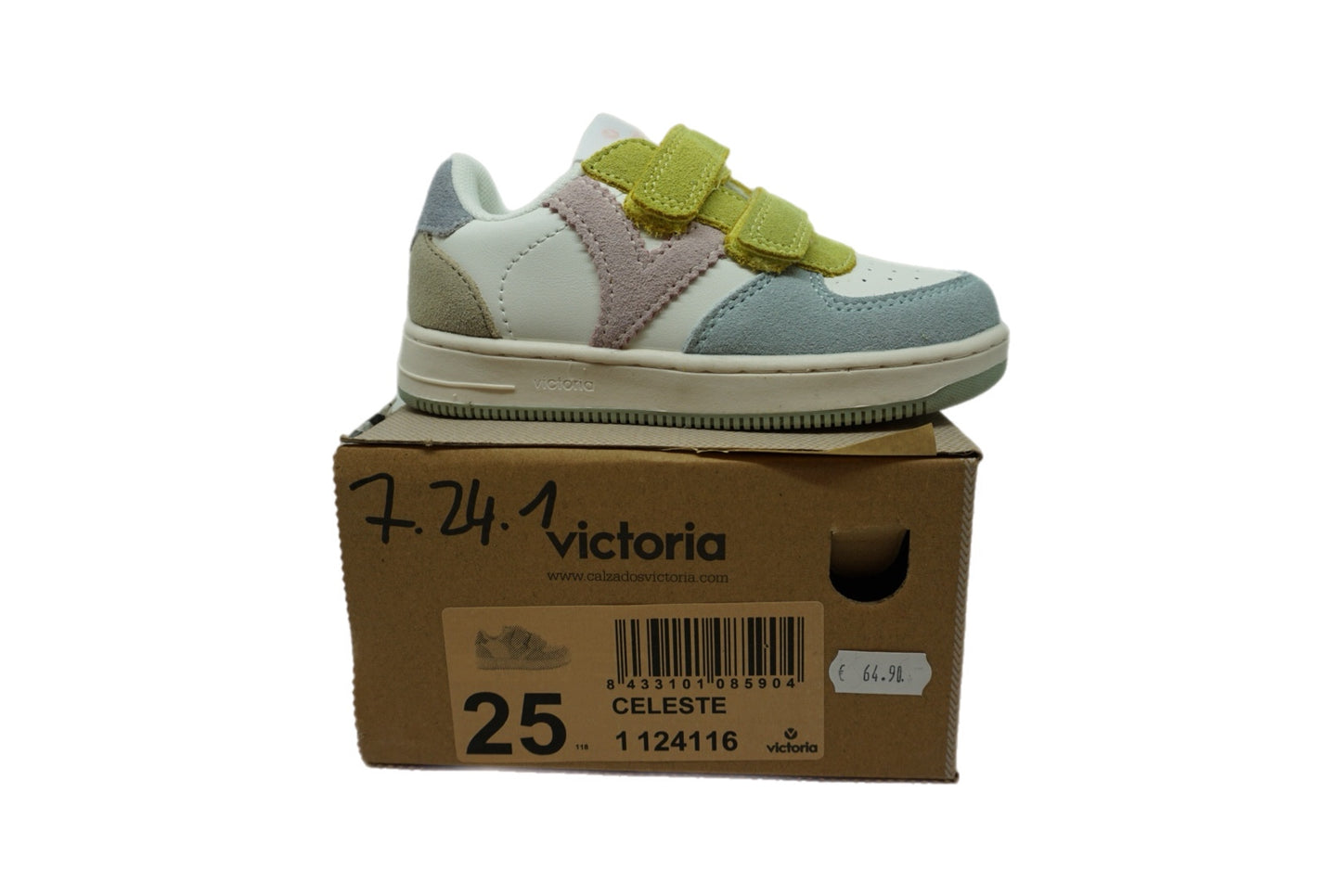 Victoria Sneaker 1124116 I celeste