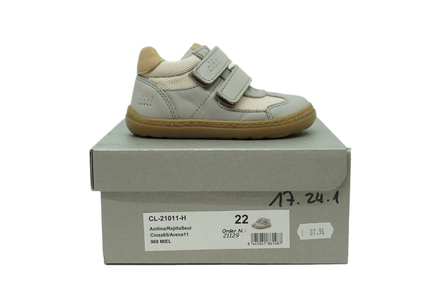 CLIC! Lauflernschuhe CL-21011-H I grau