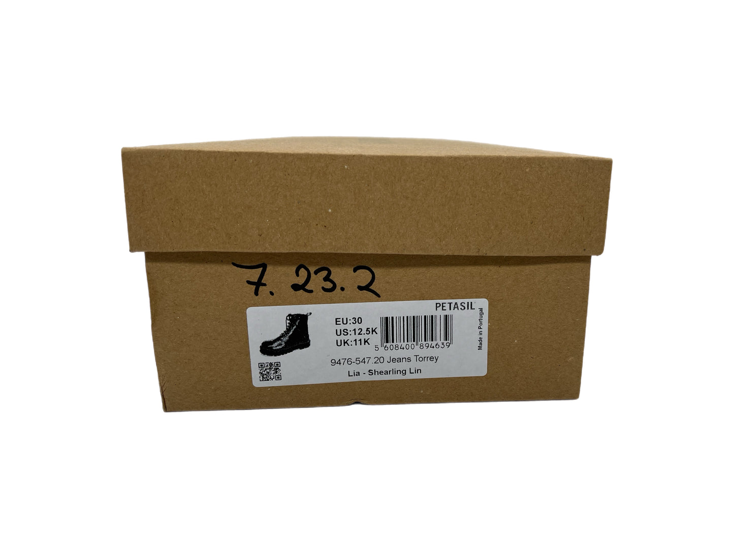 Petasil Lammfellstiefel LIA I blau I ECO LINE