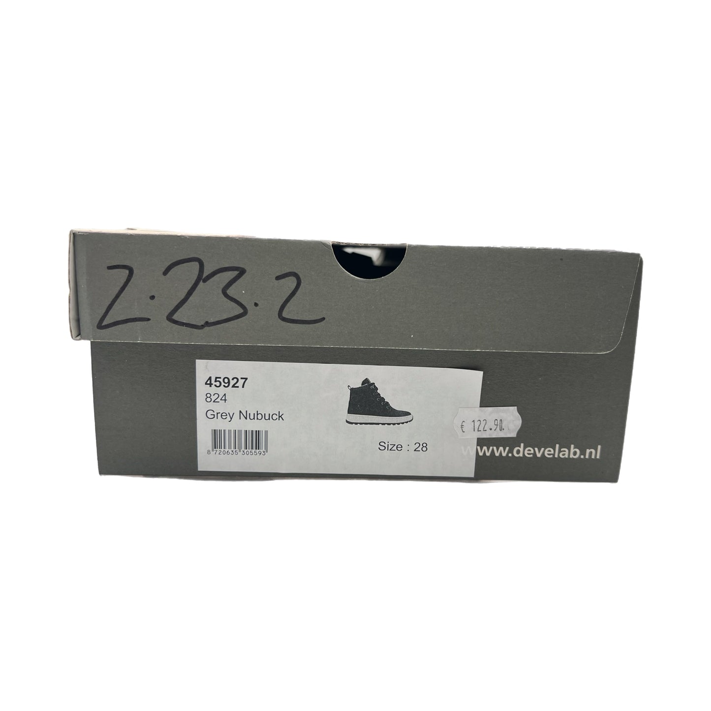 Boots Nubukleder grey