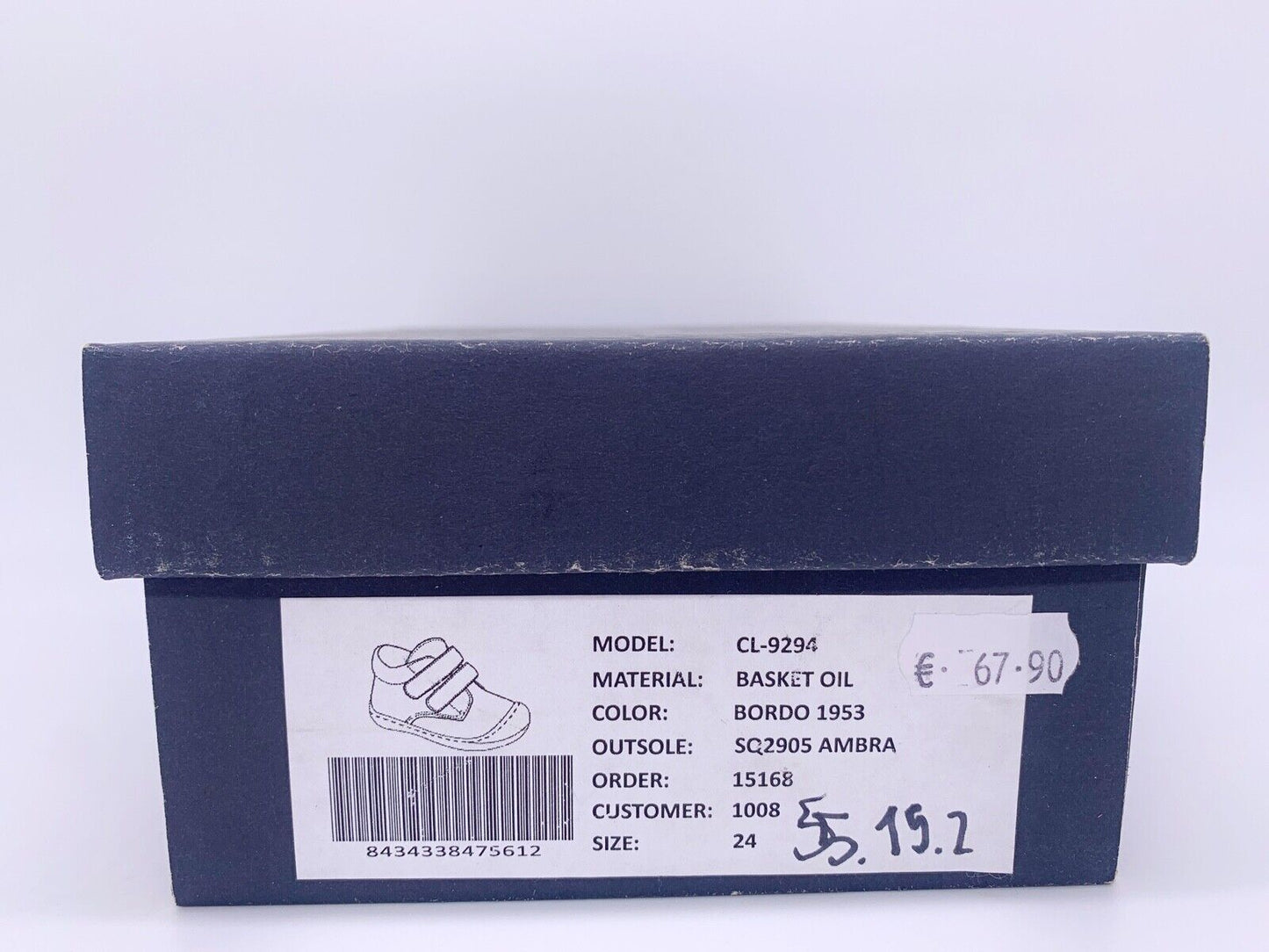 Sneaker, Lauflernschuh, Bordo Rot