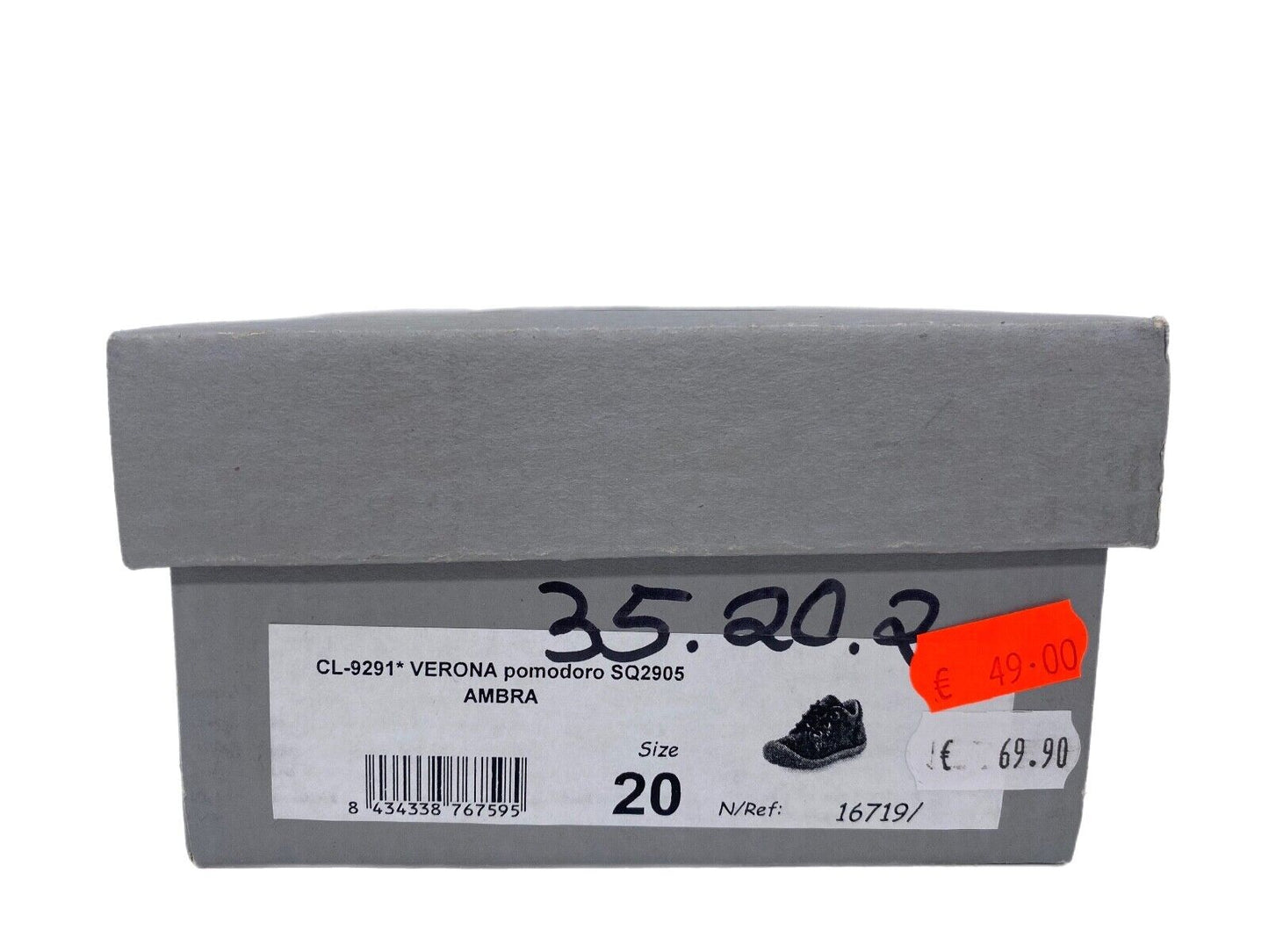 Sneaker, Lauflernschuh, Verona Rot