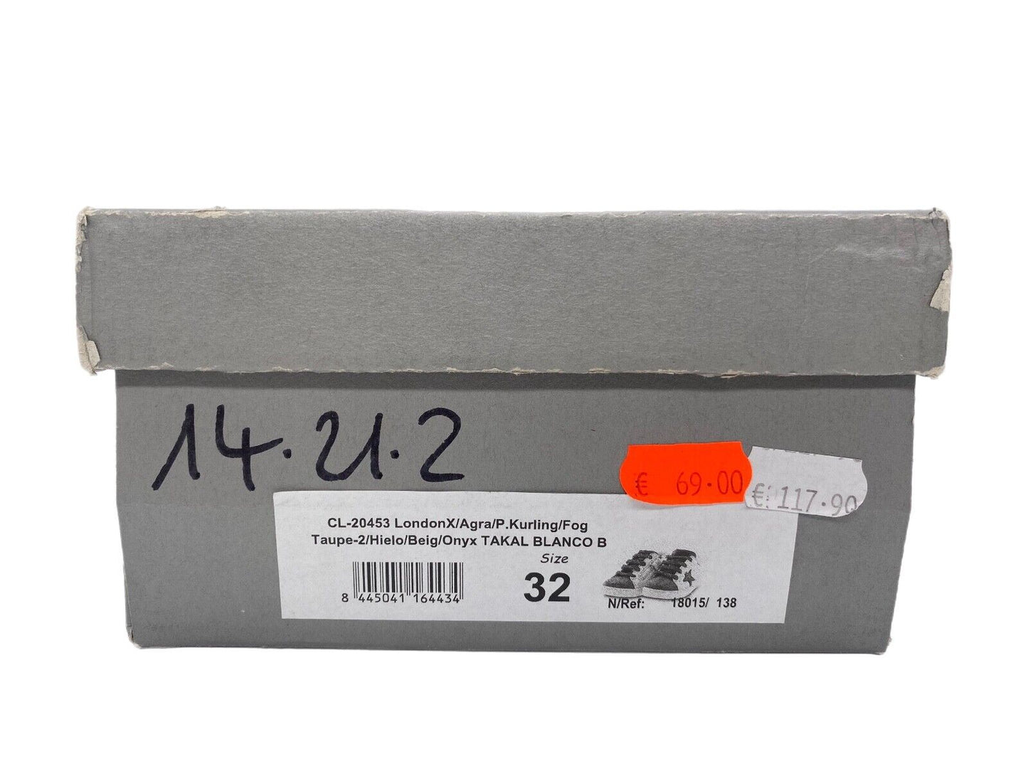 Sneaker, Gefüttert, Stern Glitzer Weiß Braun