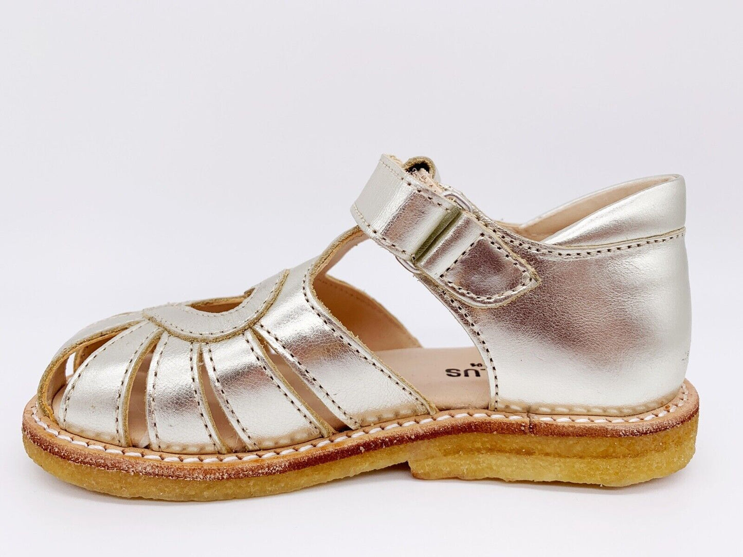 Lauflernsandale mit Zehenschutz champagne gold