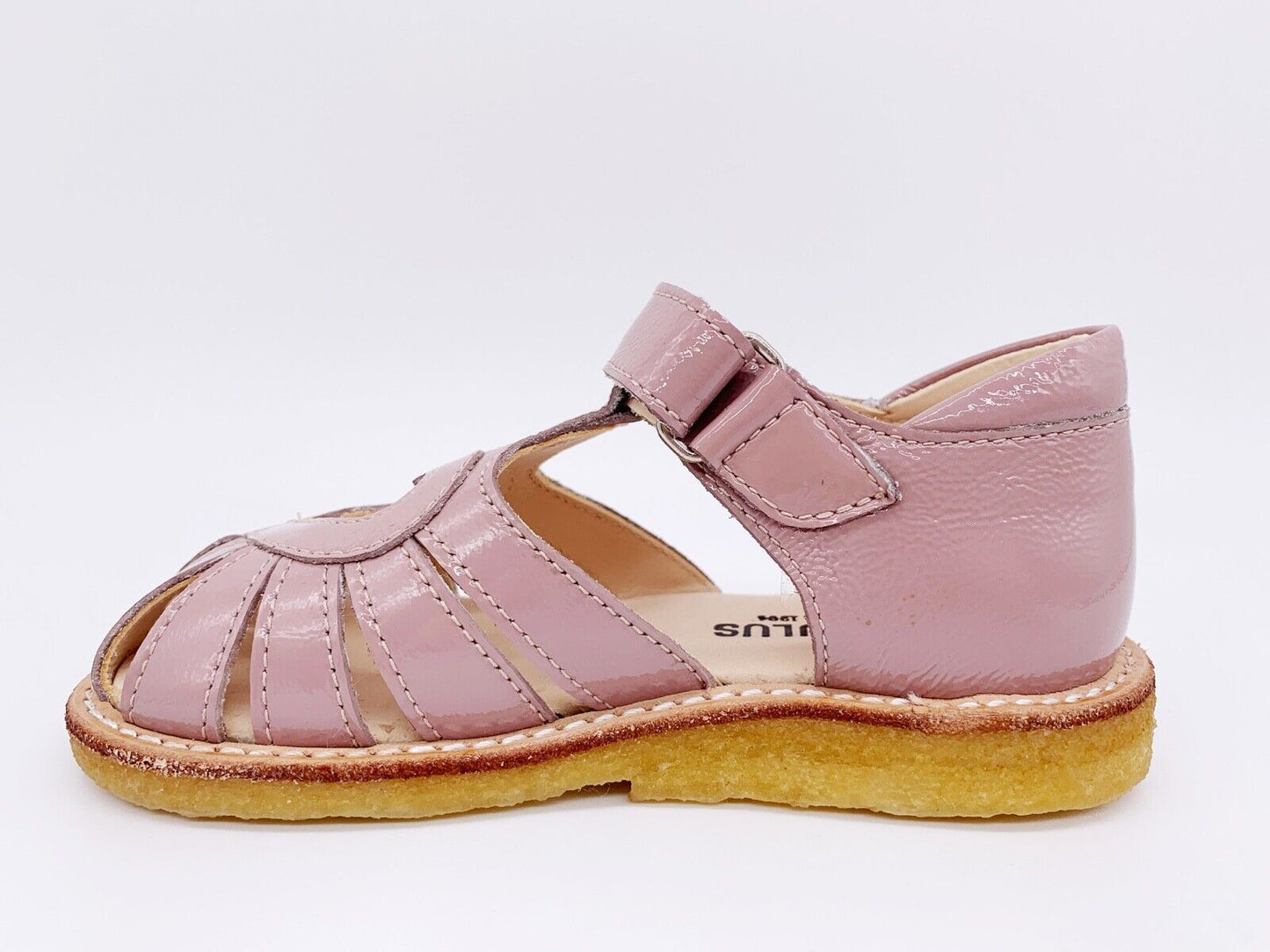 Lauflernsandale mit Zehenschutz rosa lack