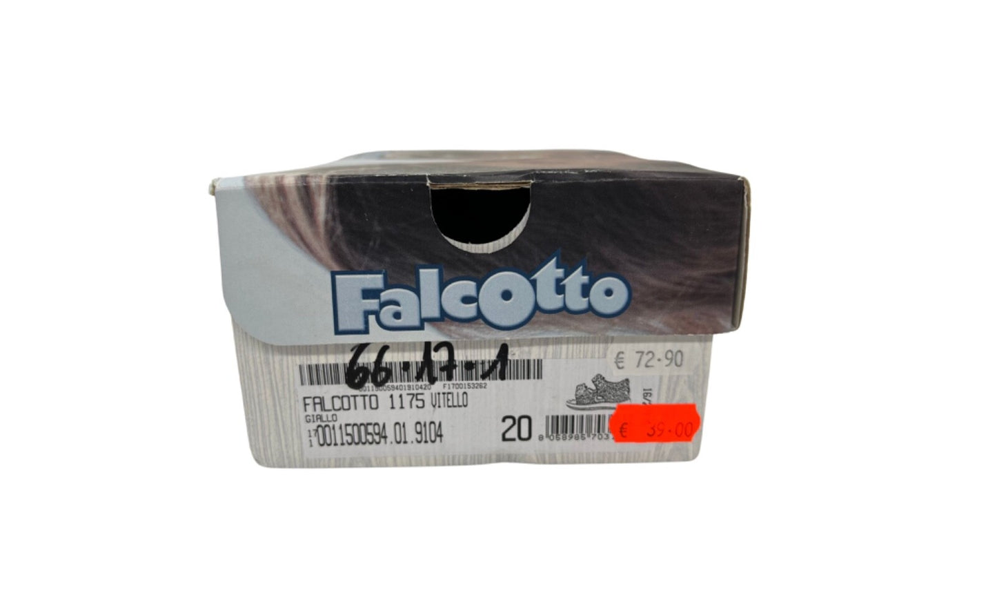 Lauflernschuh, Sandale (Falcotto) Sommer, Gelb