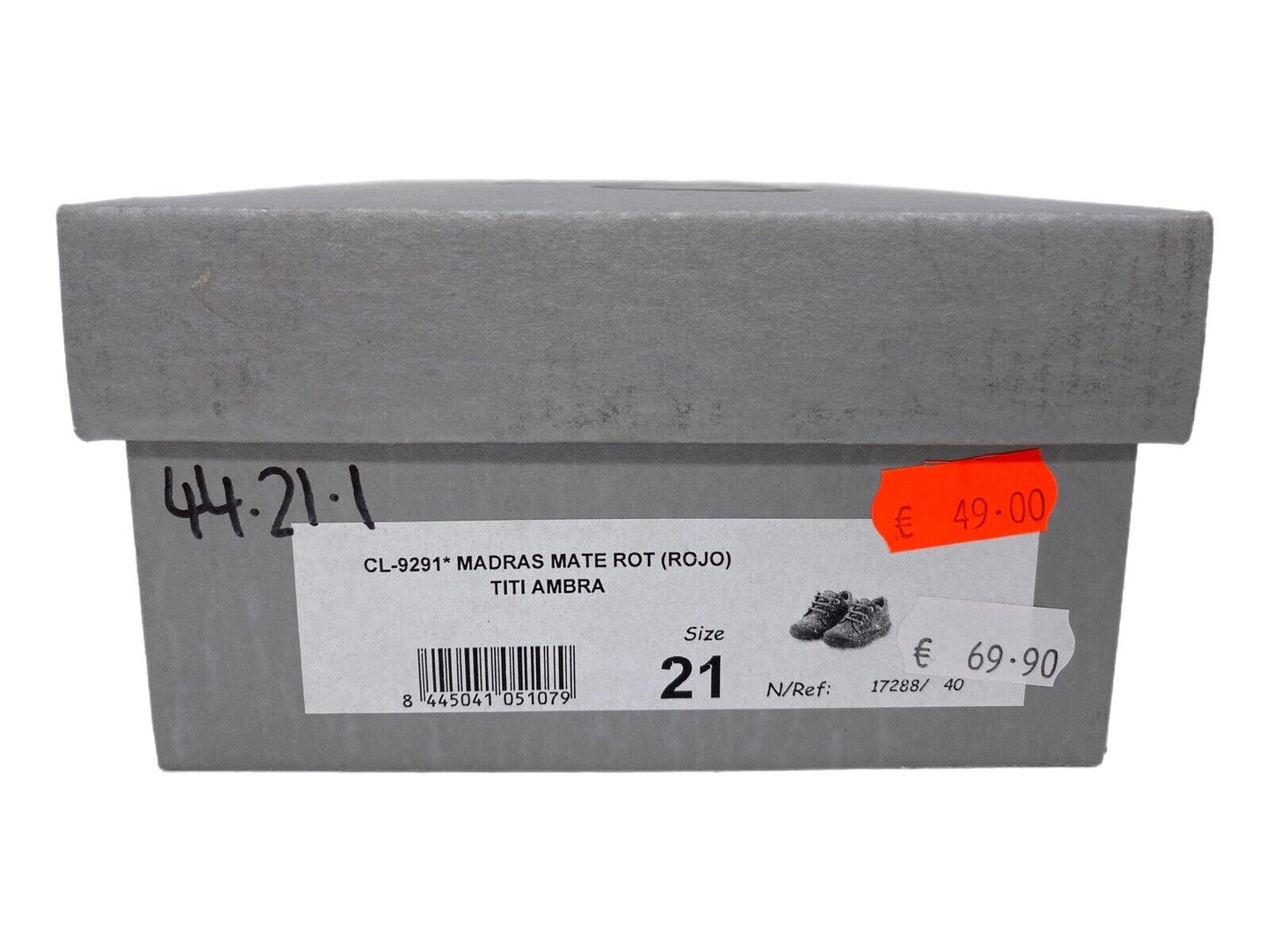 Sneaker, Lauflernschuh, Madras Marte Rot