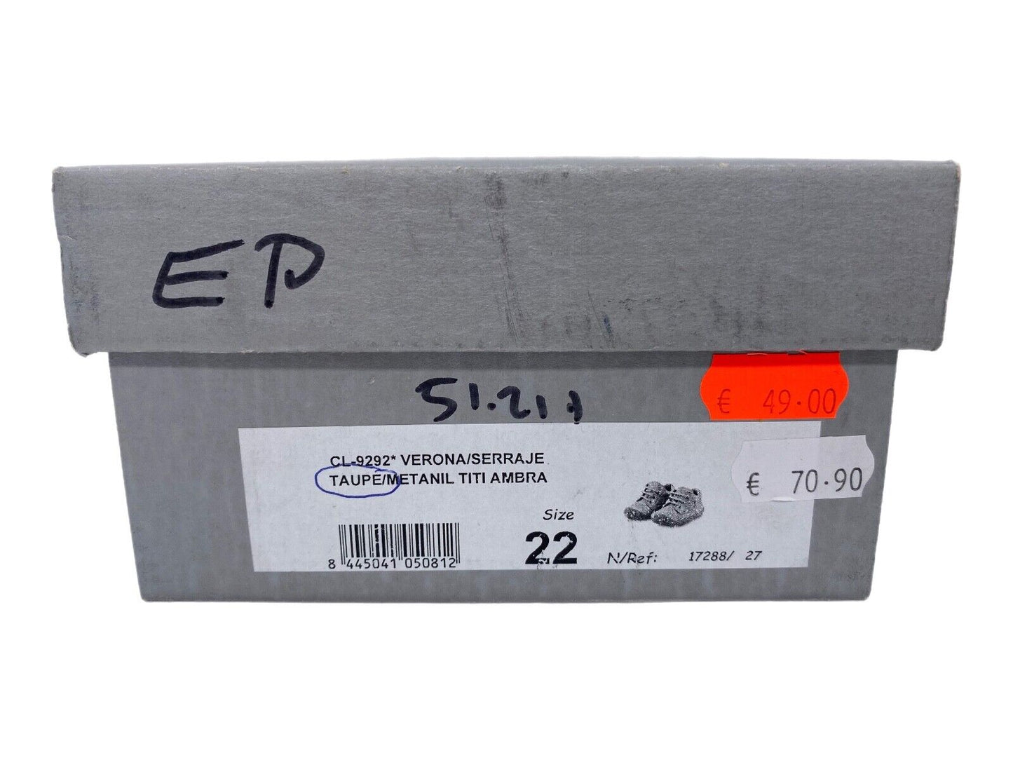 Sneaker, Lauflernschuh, Stern Beige Taube