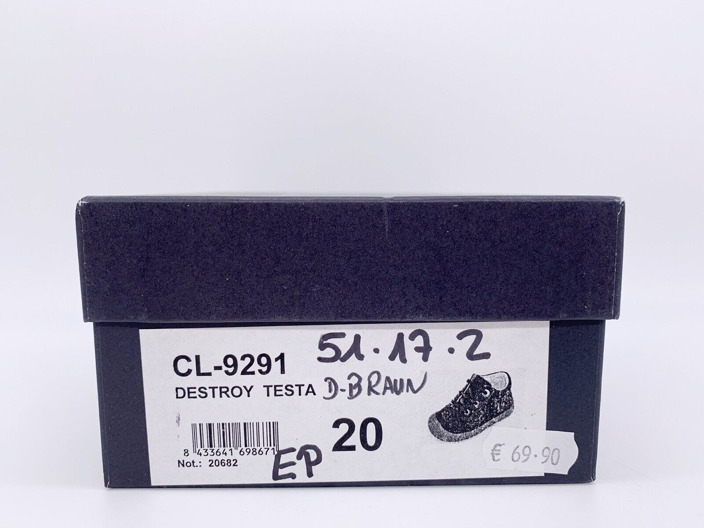 Sneaker, Lauflernschuh, Testa Braun