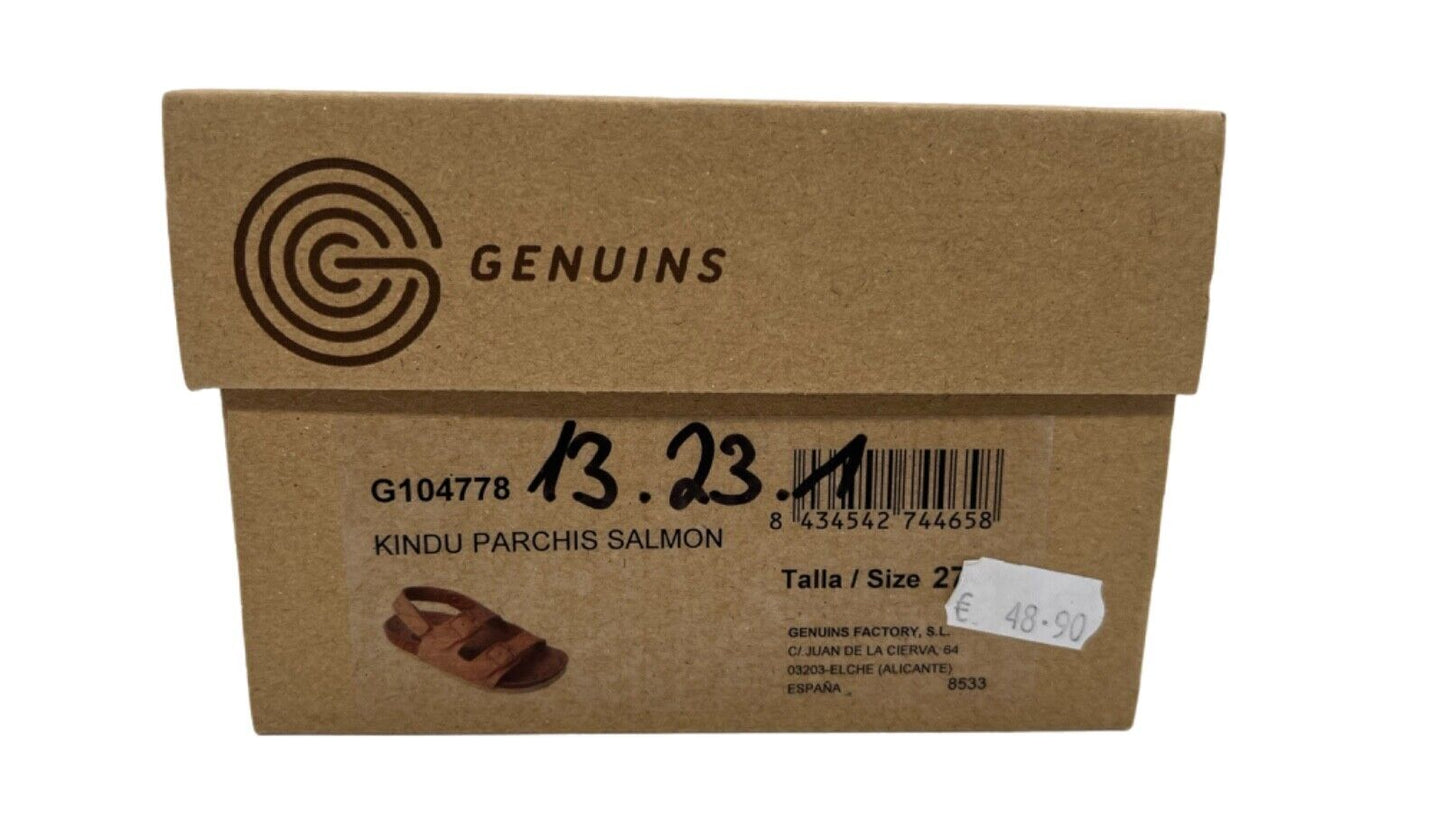 VEGANE Sandalen mit anatomischen Fußbett I beige salmon