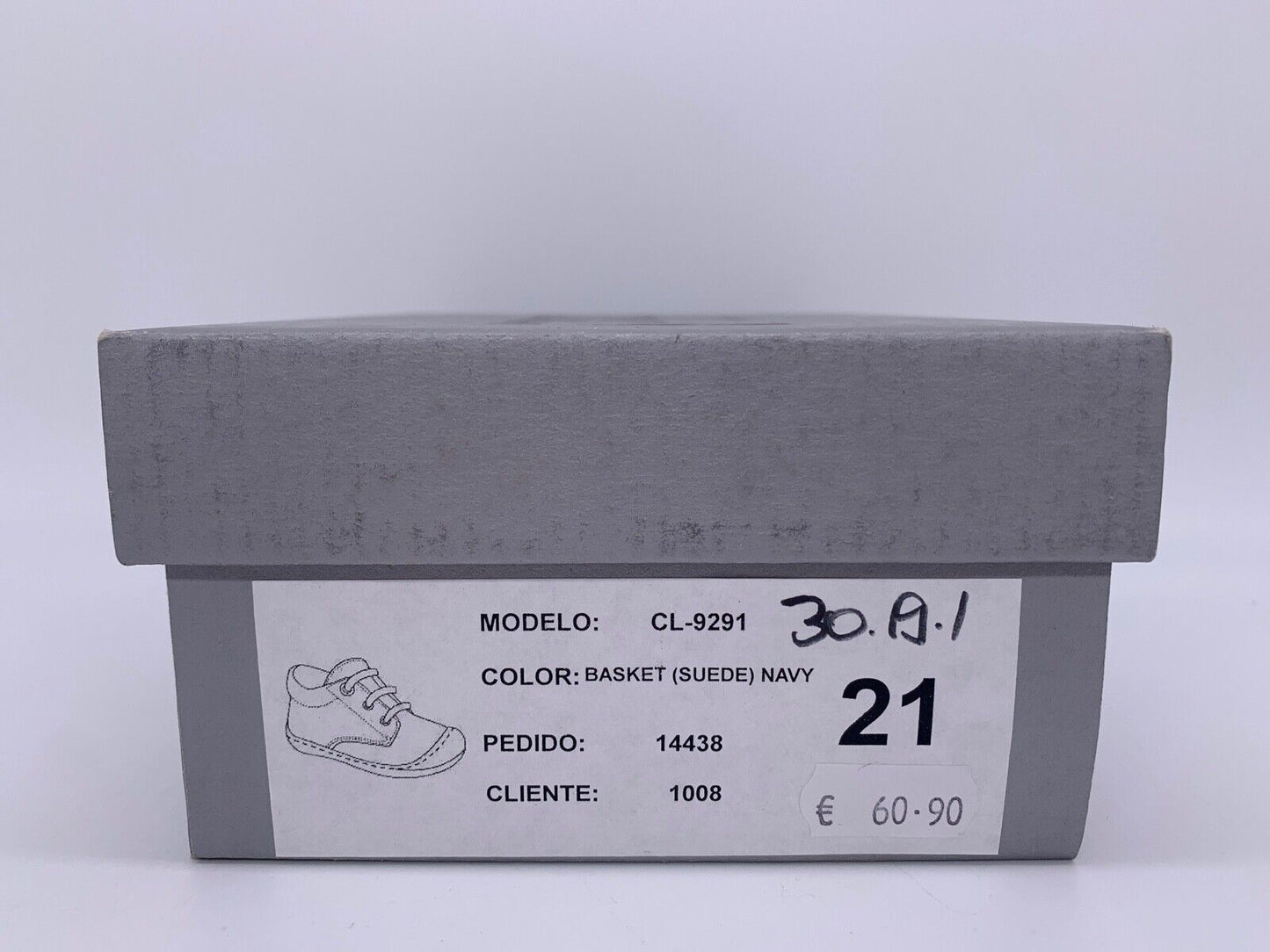 Sneaker, Lauflernschuh, Suede Navy Blau