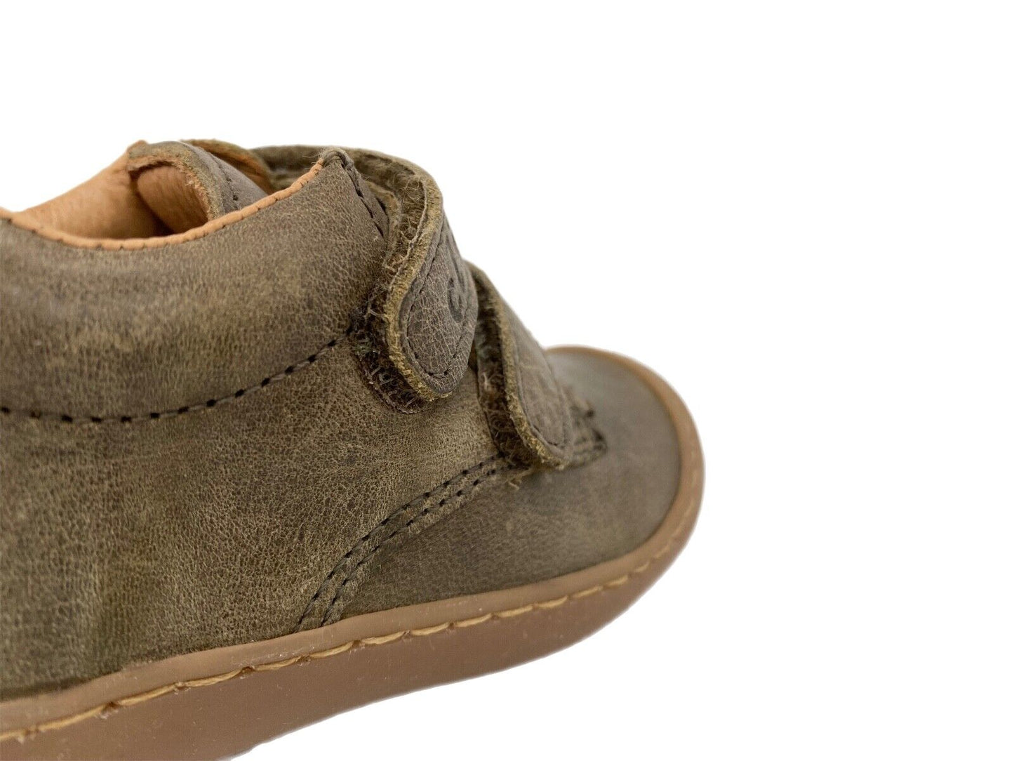 Sneaker, Lauflernschuh, grün Olive