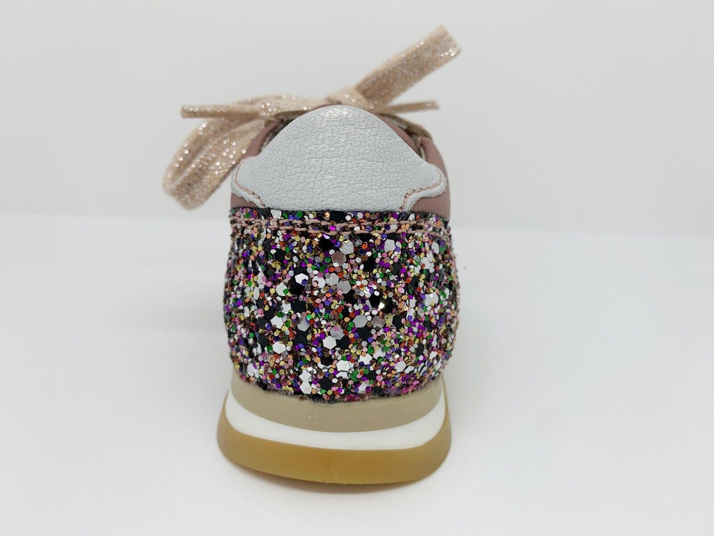 Sneaker, Lauflernschuh, Cervero Rosa Glitzer