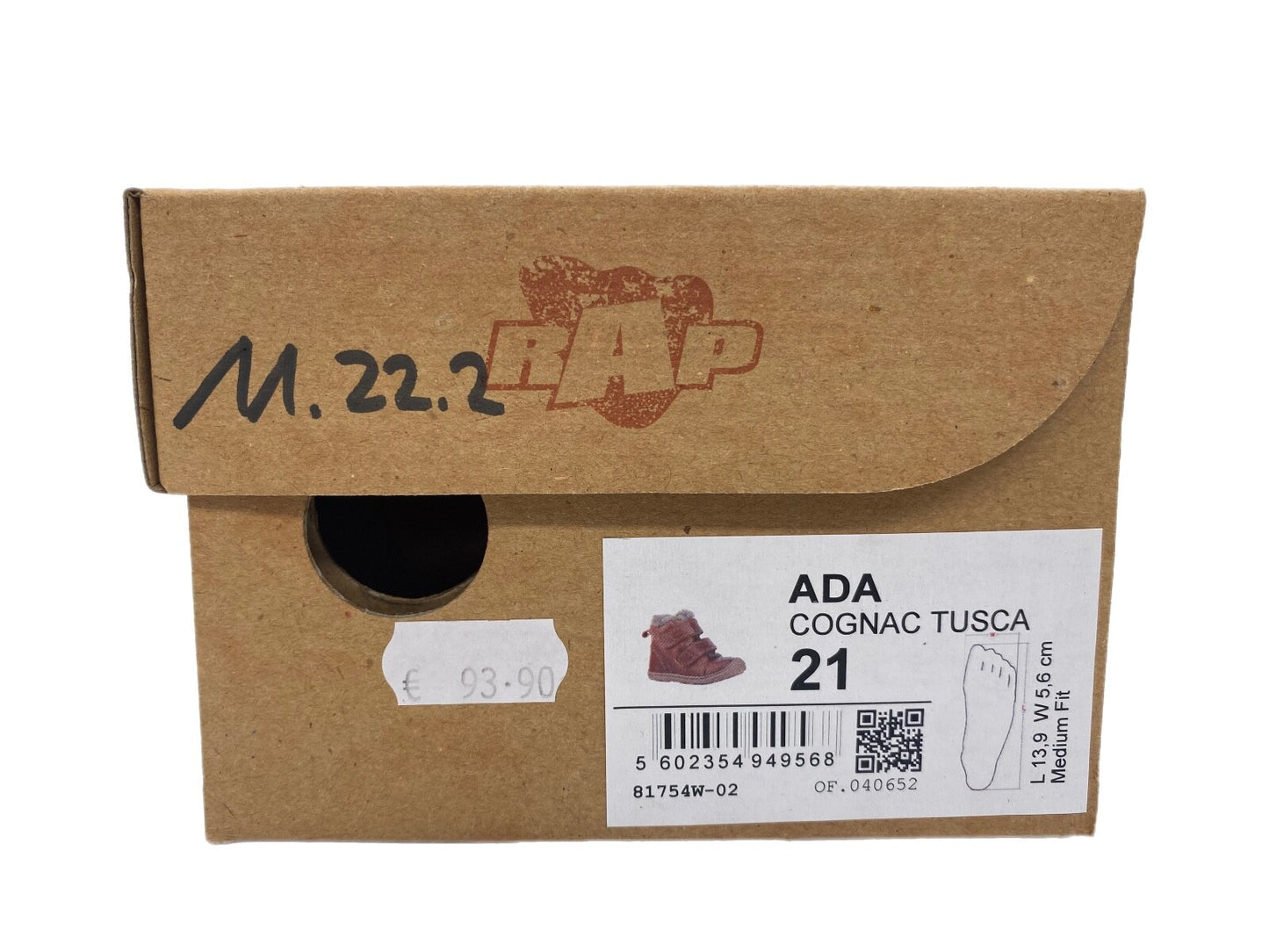 Winterschuhe Lammfell braun Gr. 21