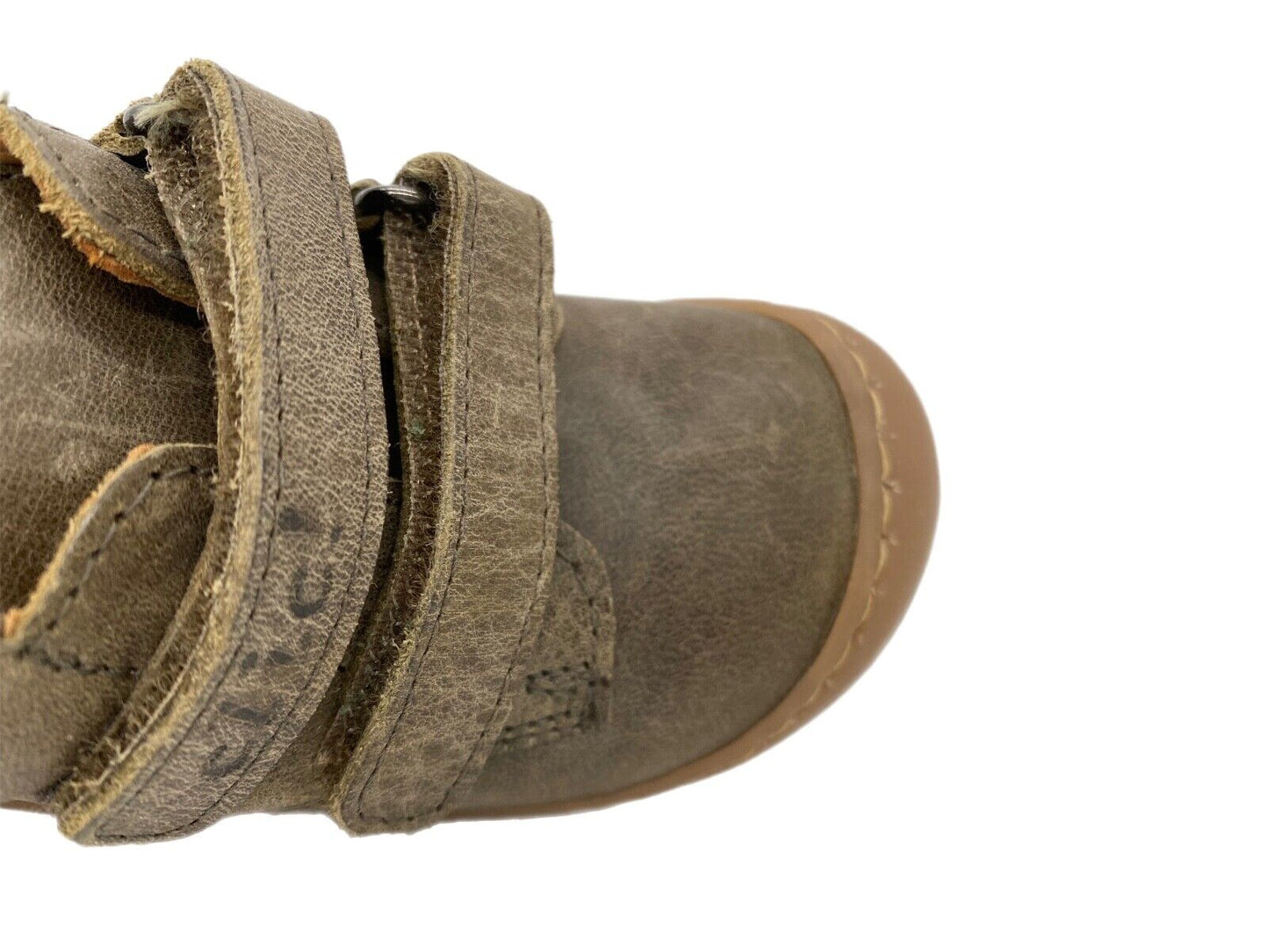 Sneaker, Lauflernschuh, grün Olive