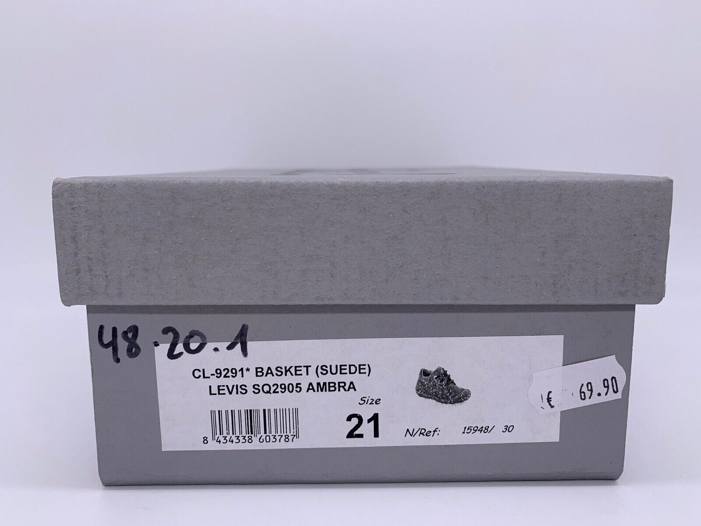 Sneaker, Lauflernschuh, Levis Blau