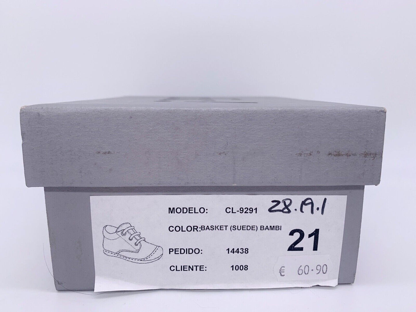 Sneaker, Lauflernschuh, Basket Suede Beige