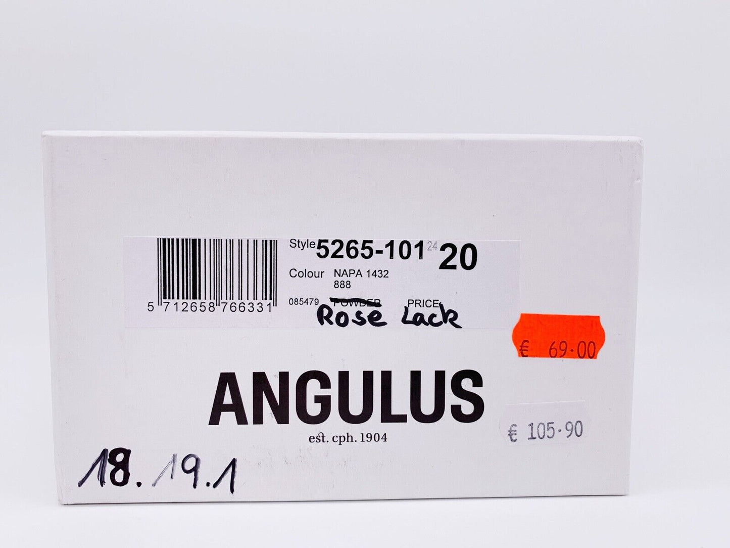 Lauflernsandale mit Zehenschutz rosa lack