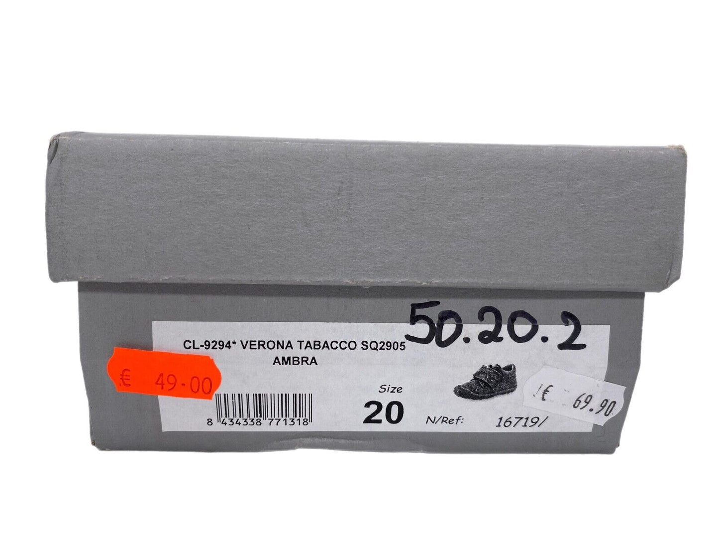 Sneaker, Lauflernschuh, Tabacco Braun