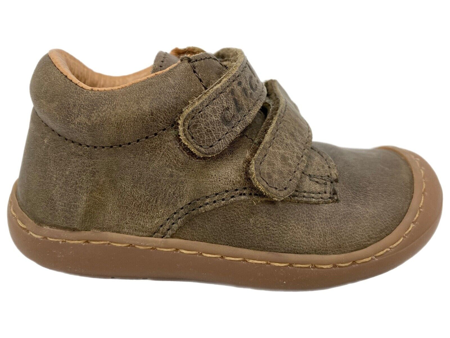 Sneaker, Lauflernschuh, grün Olive