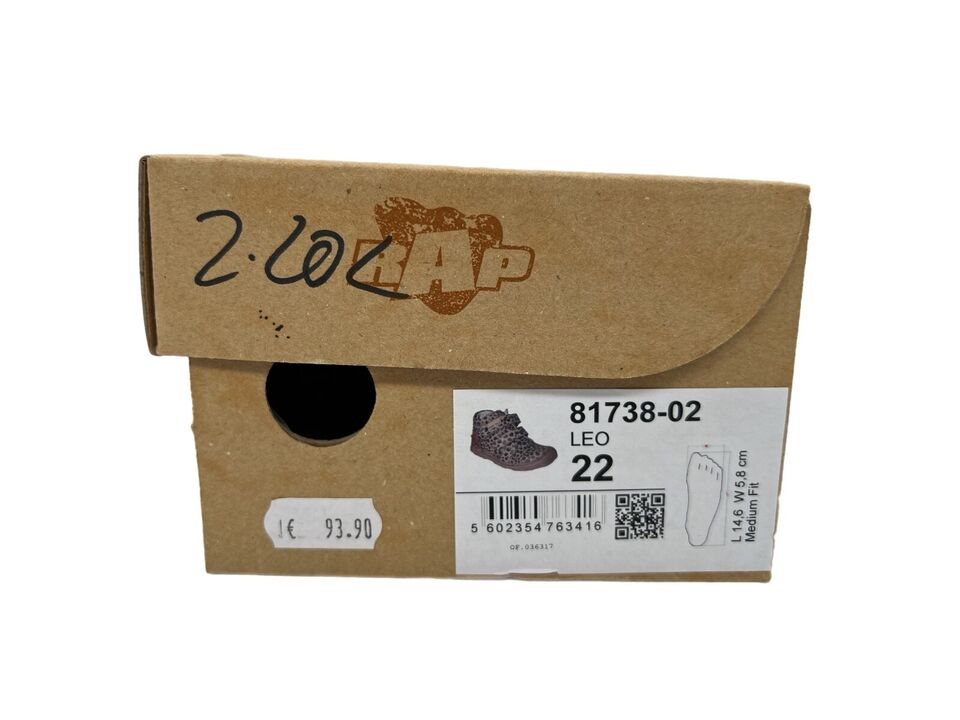 Lauflernschuhe mit RAP-TEX Membran medium fit leo
