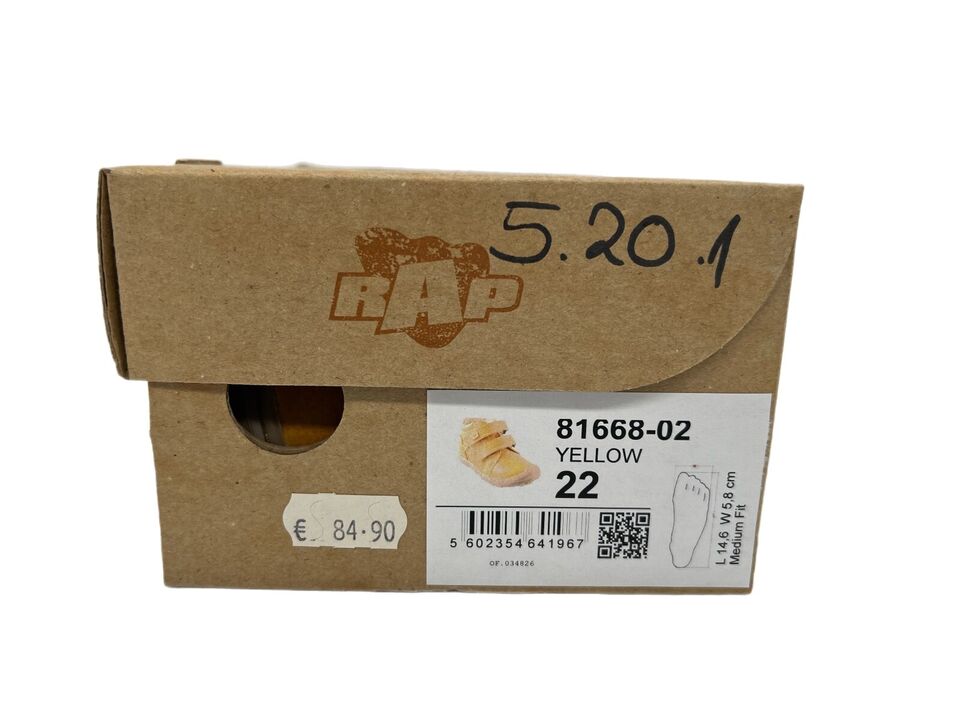 Lauflernschuhe medium fit yellow