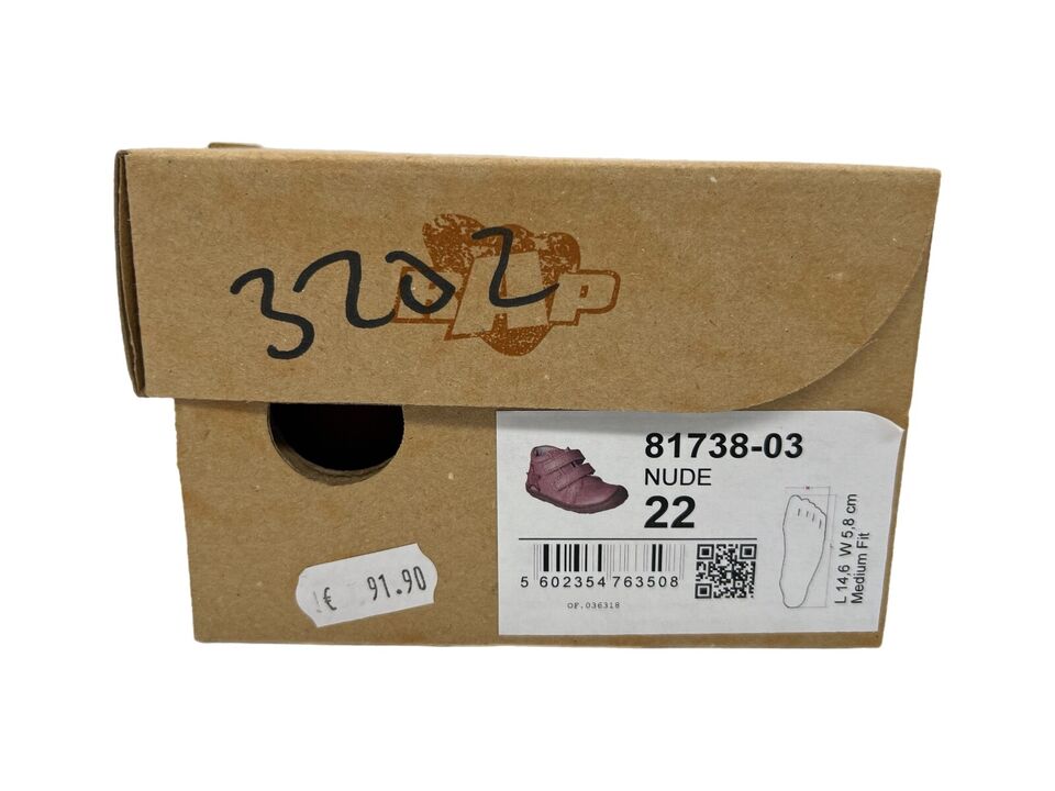 Lauflernschuhe mit RAP-TEX Membran medium fit nude