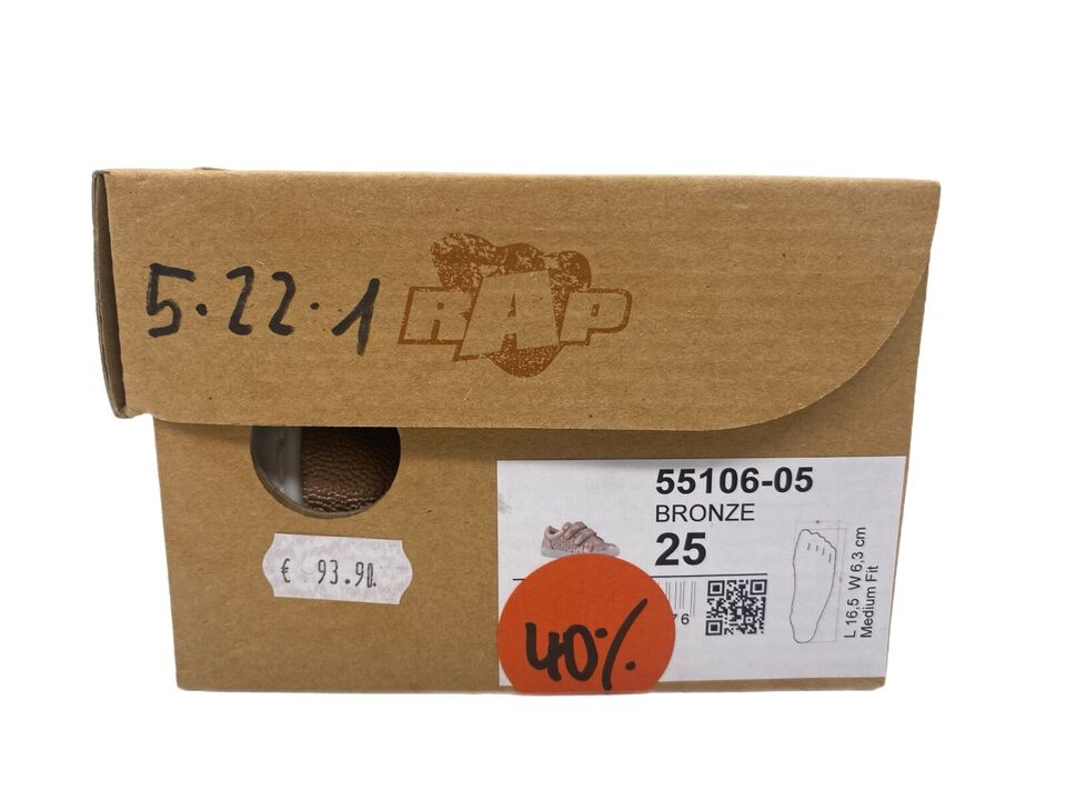 Sneaker medium fit bronze