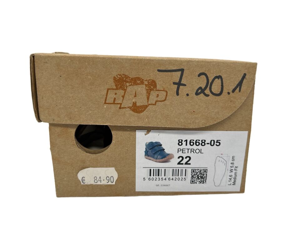 Lauflernschuhe medium fit petrol