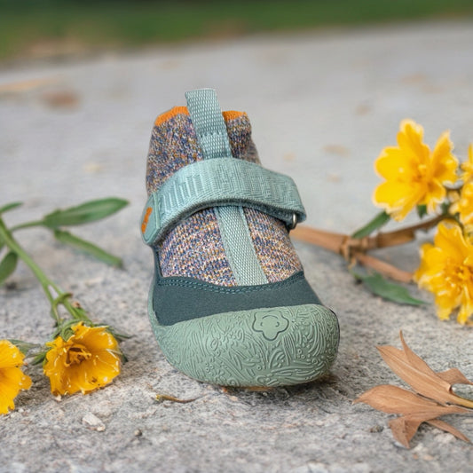 Affenzahn Barfußschuh Prewalker Knit Toddly Bunny mint - Gr. 25