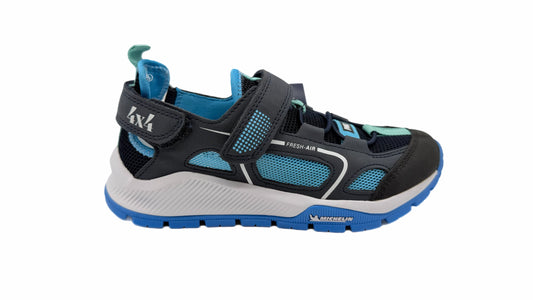 Sommerschuhe BLACK LAB Soles by Michelin blau