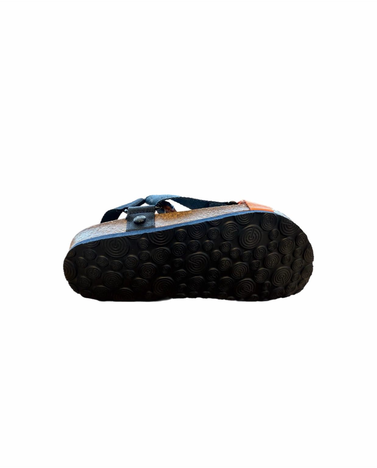 Sandalen mit anatomischen Fußbett TREK BLUE ORANGE