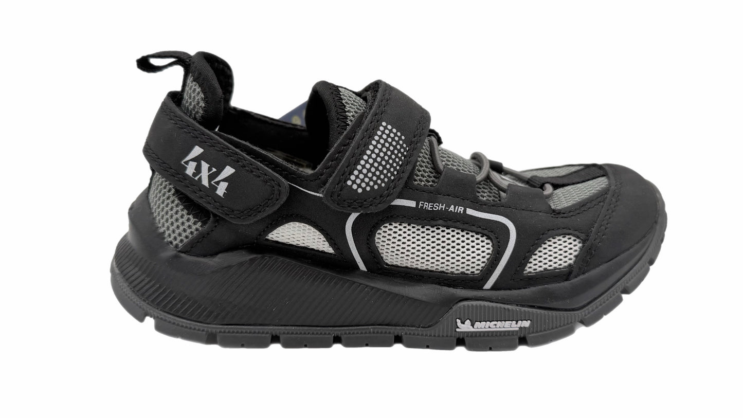 Sommerschuhe BLACK LAB Soles by Michelin schwarz