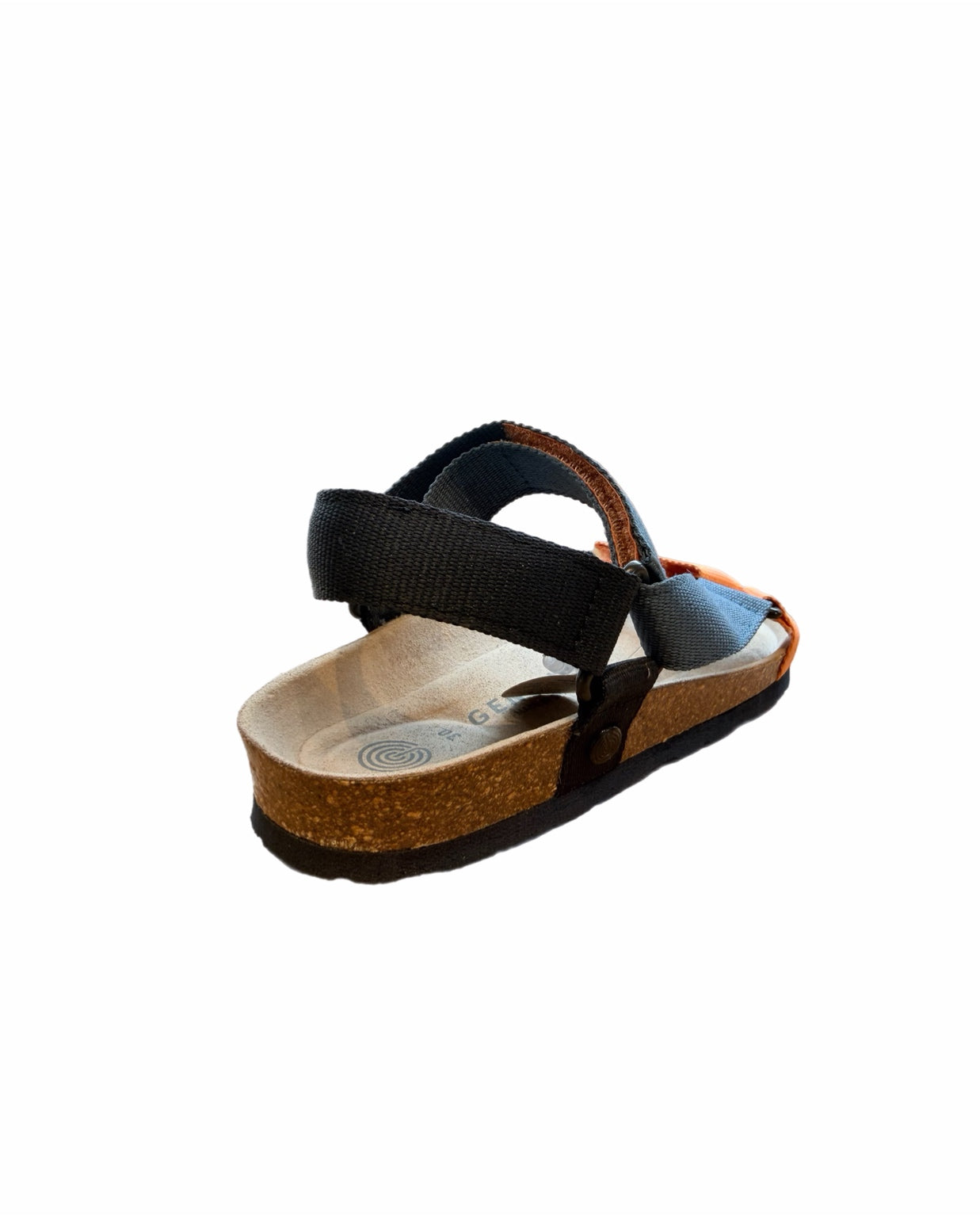 Sandalen mit anatomischen Fußbett TREK BLUE ORANGE