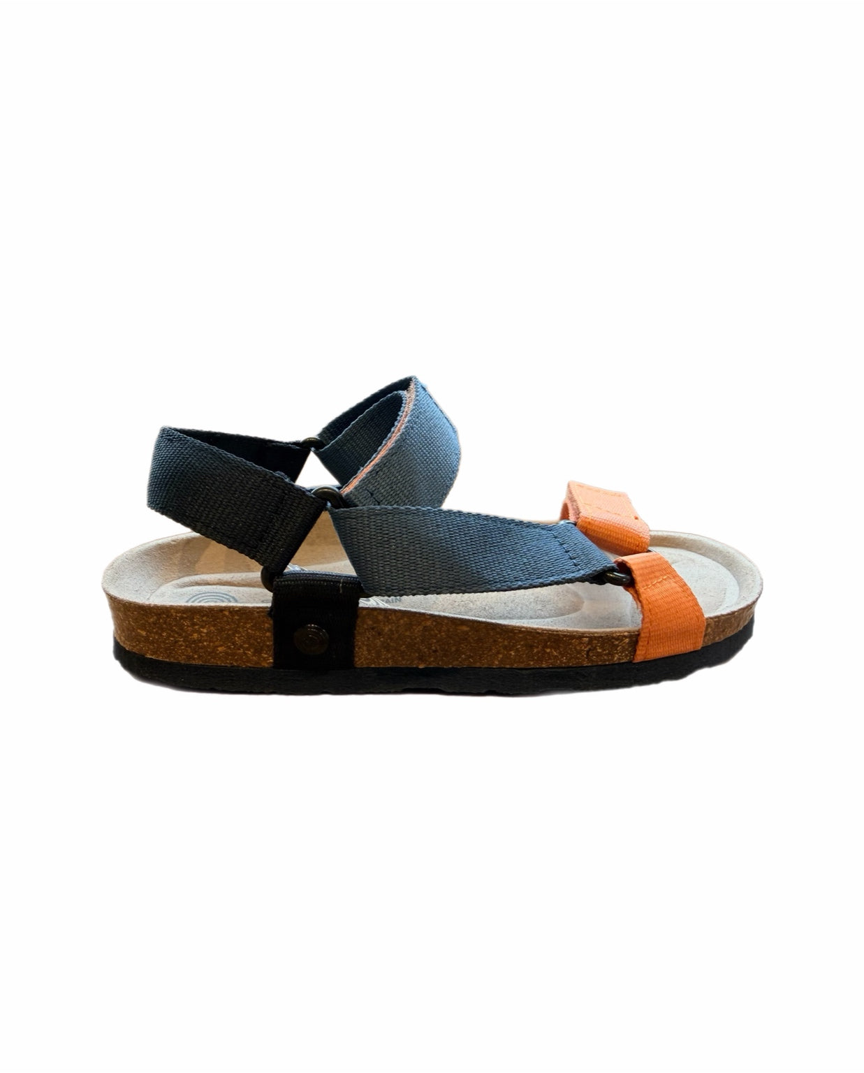 Sandalen mit anatomischen Fußbett TREK BLUE ORANGE