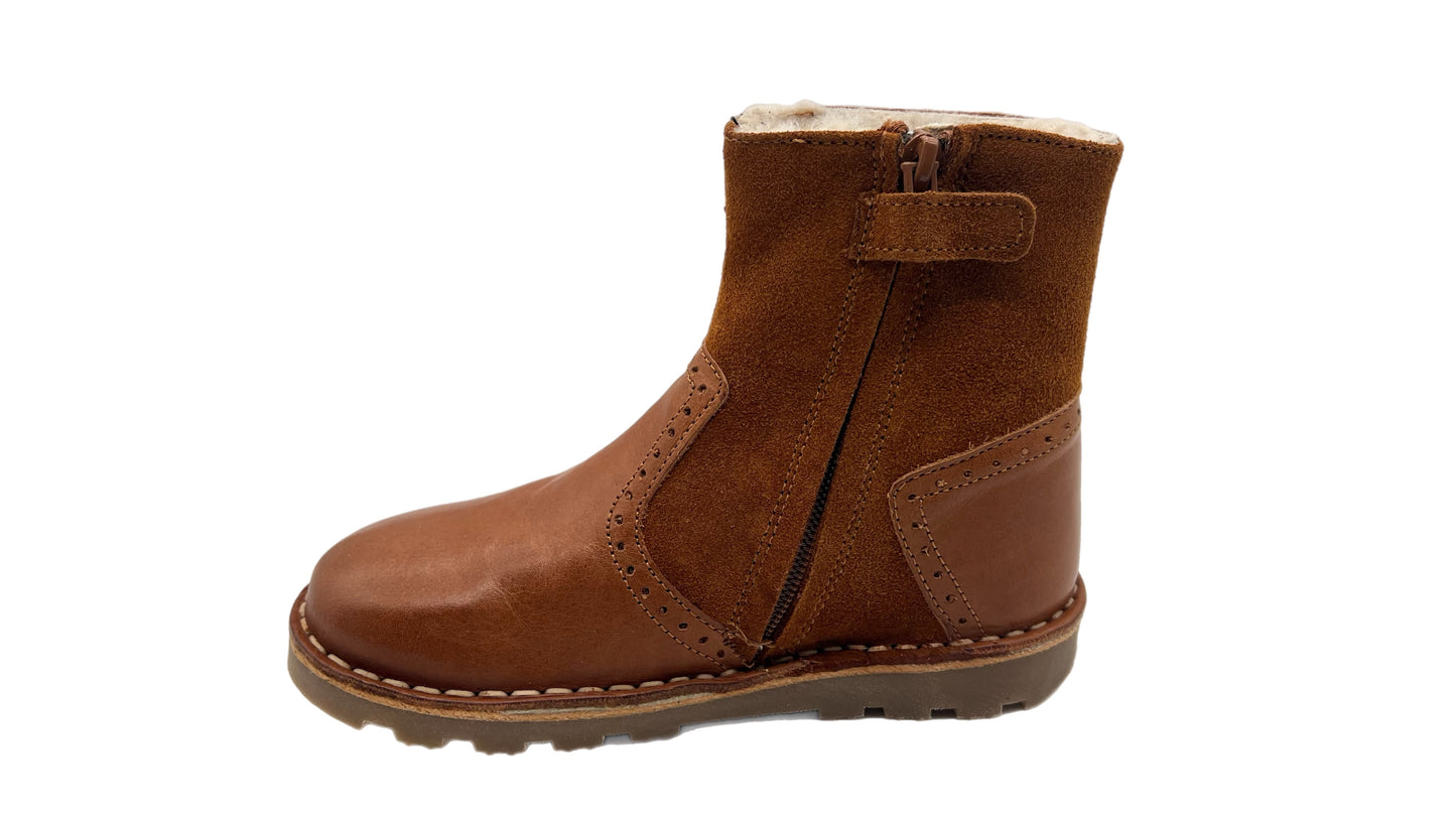 Petasil Lammfellstiefel ZELIA cognac torrey
