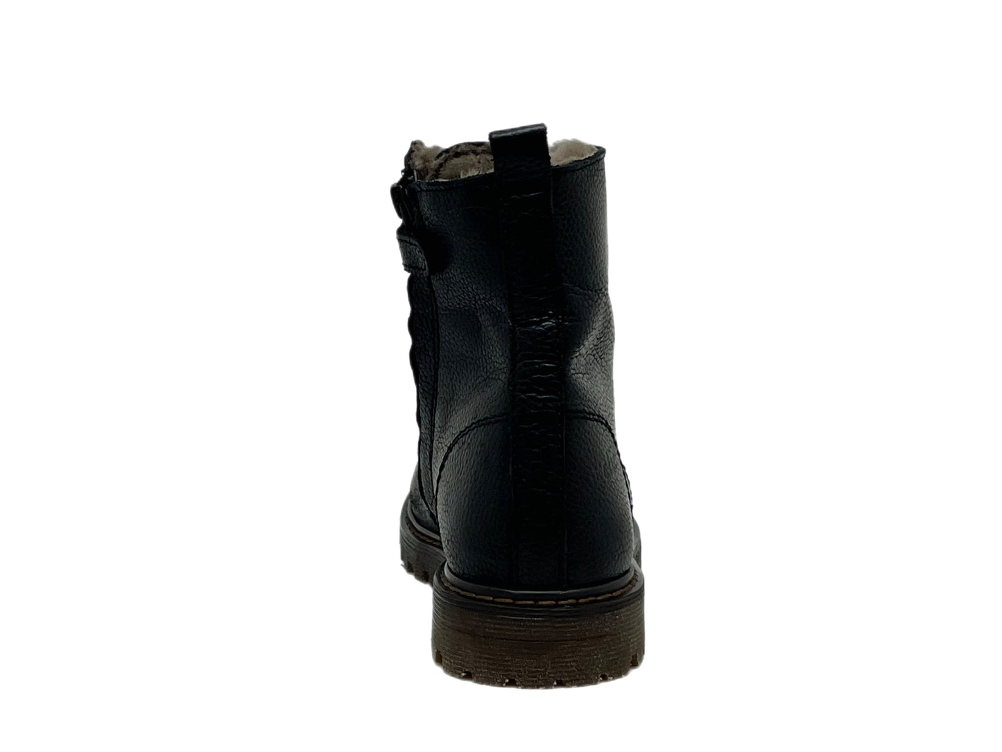 Lammfell Winterstiefel PIAMONTE negro