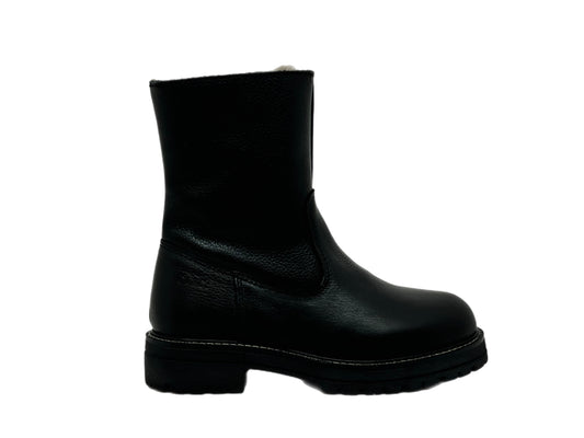 Lammfell Winterstiefel PIAMONTE schwarz