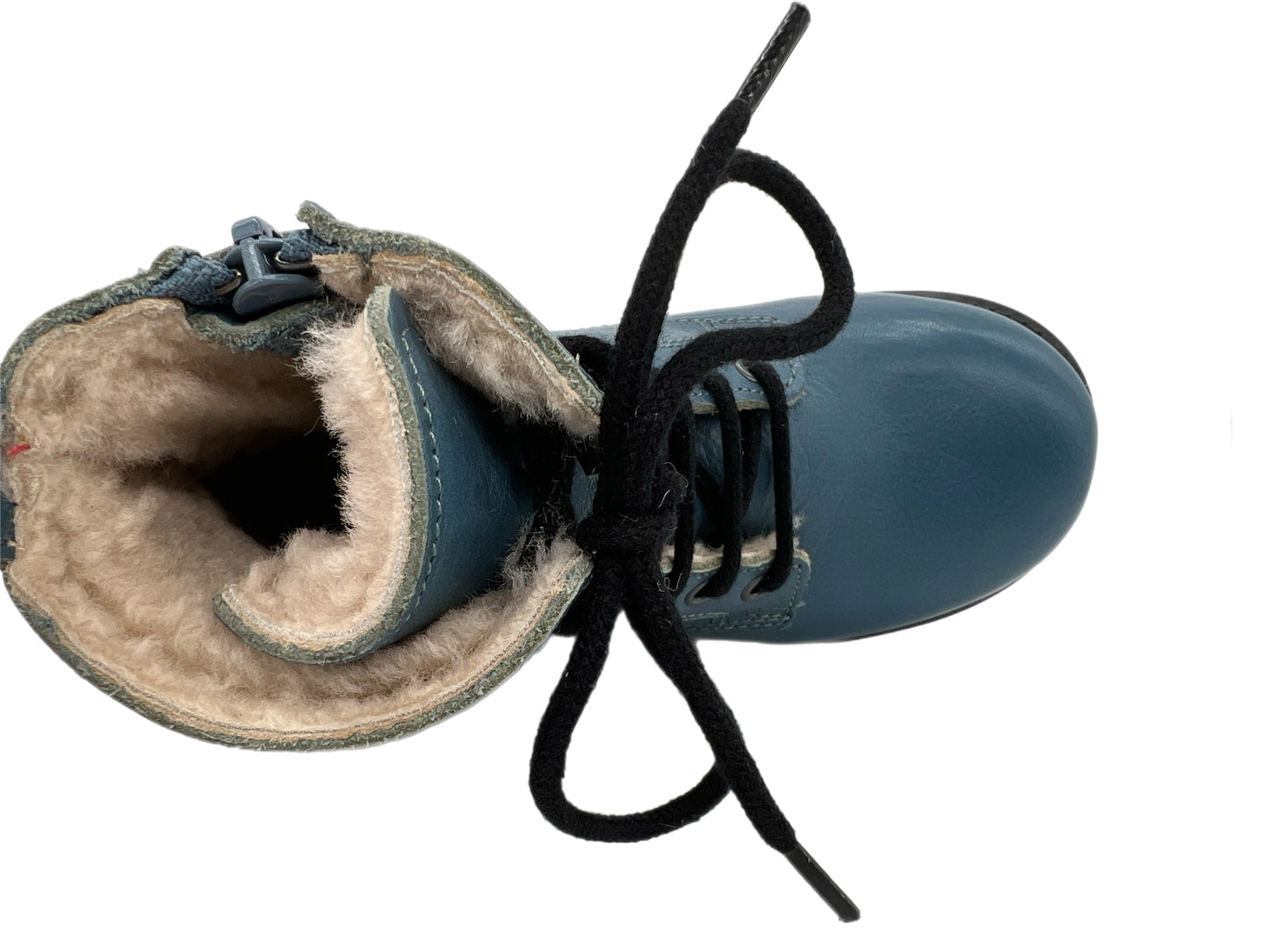 Petasil Lammfellstiefel LIA I blau I ECO LINE