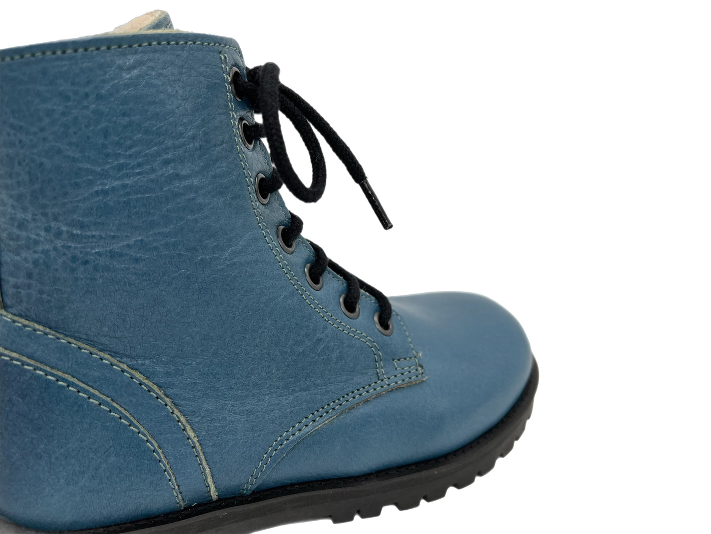 Petasil Lammfellstiefel LIA I blau I ECO LINE