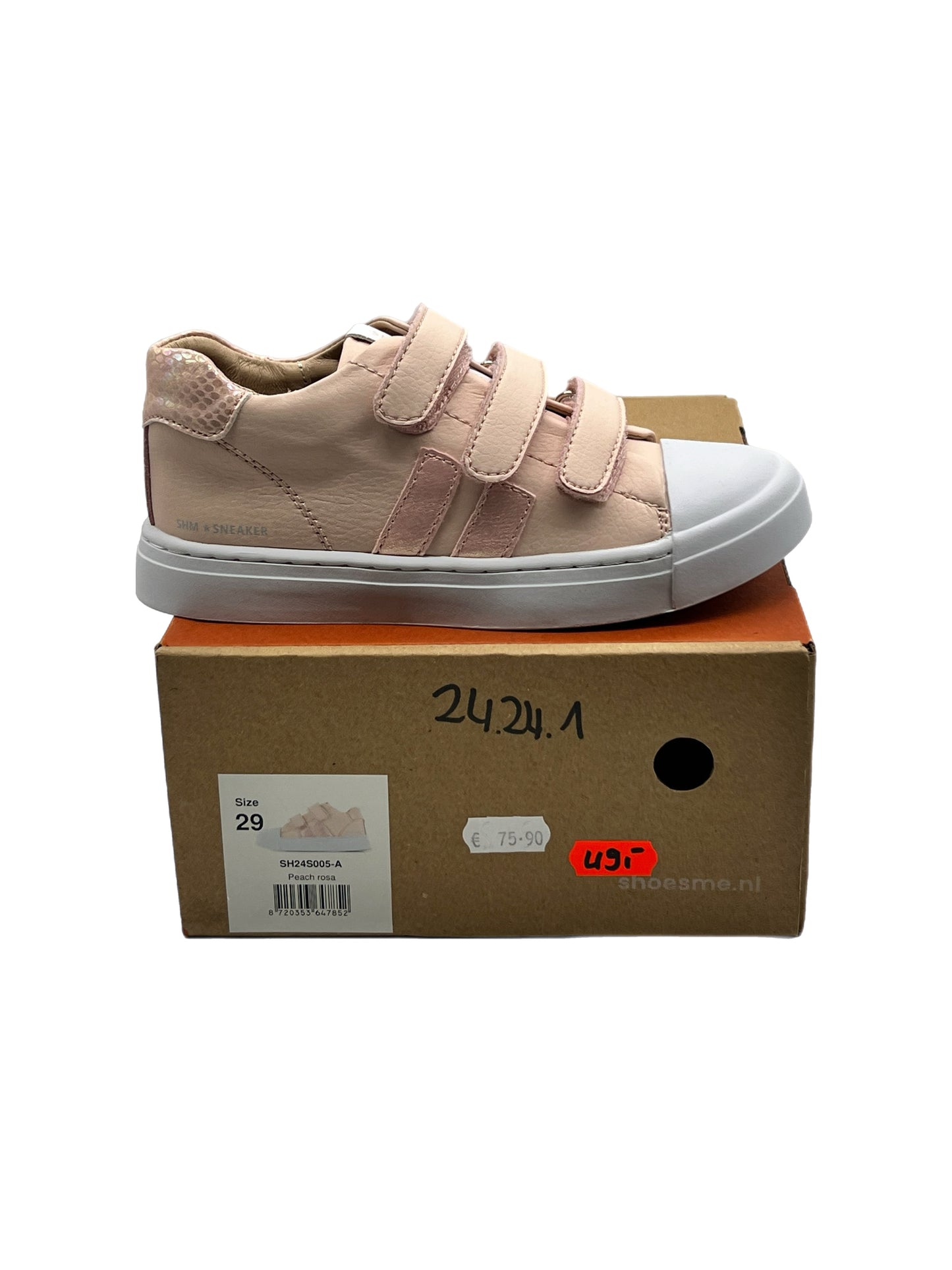 Sneaker I peach rosa