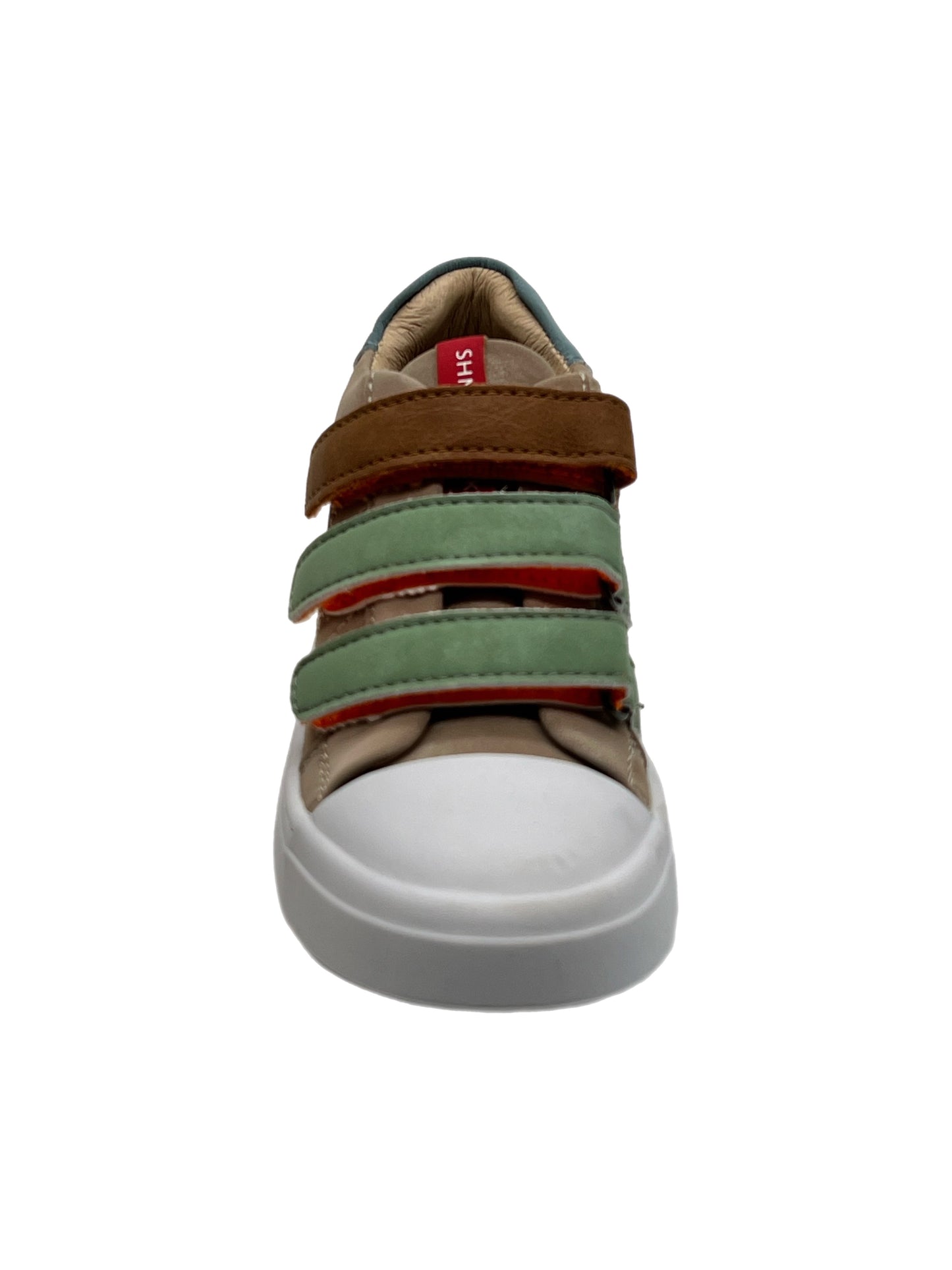 Sneaker I braun blau grün