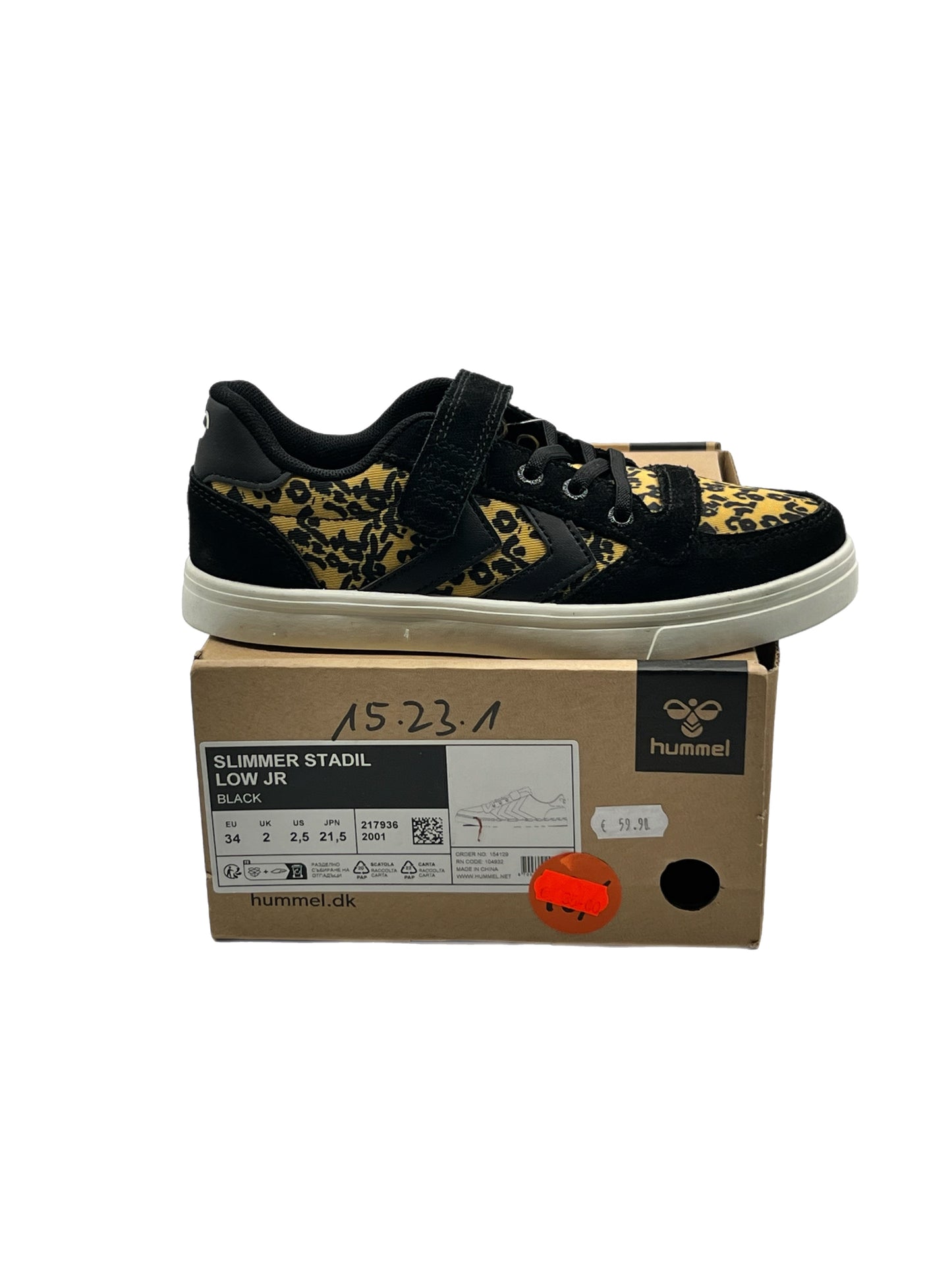 Hummel Sneaker SLIMMER STADIL LOW JR - black
