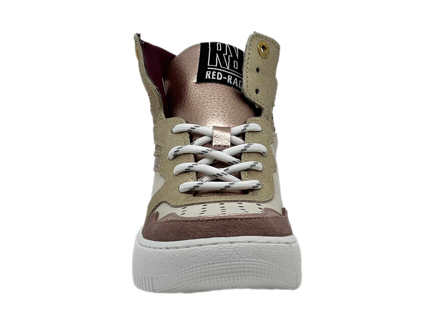 Sneaker Girls Mid Cut Sneaker Laces I gold pink