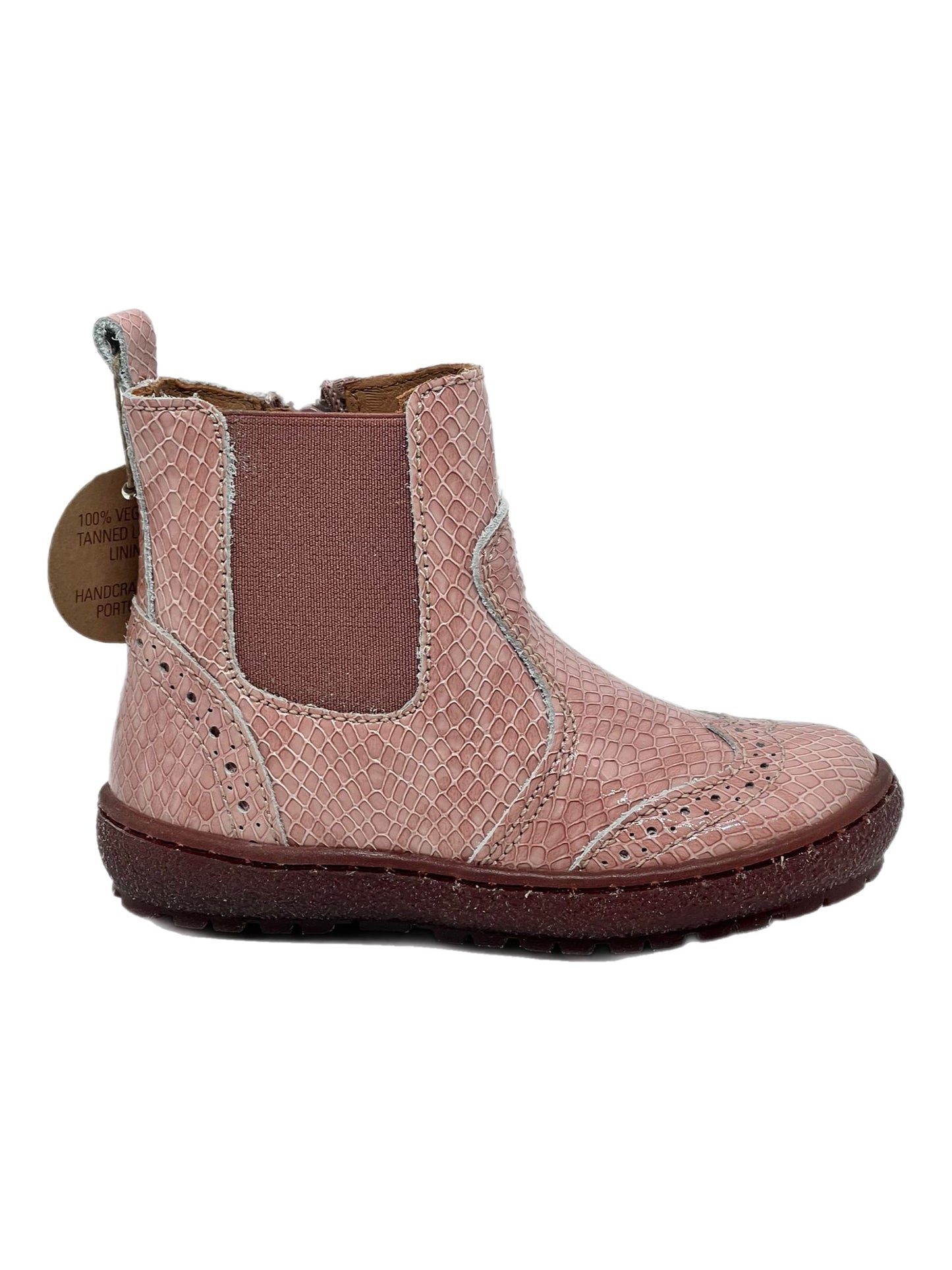 Stiefelette MERI pink croco